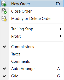 How to go long or short on MetaTrader 4