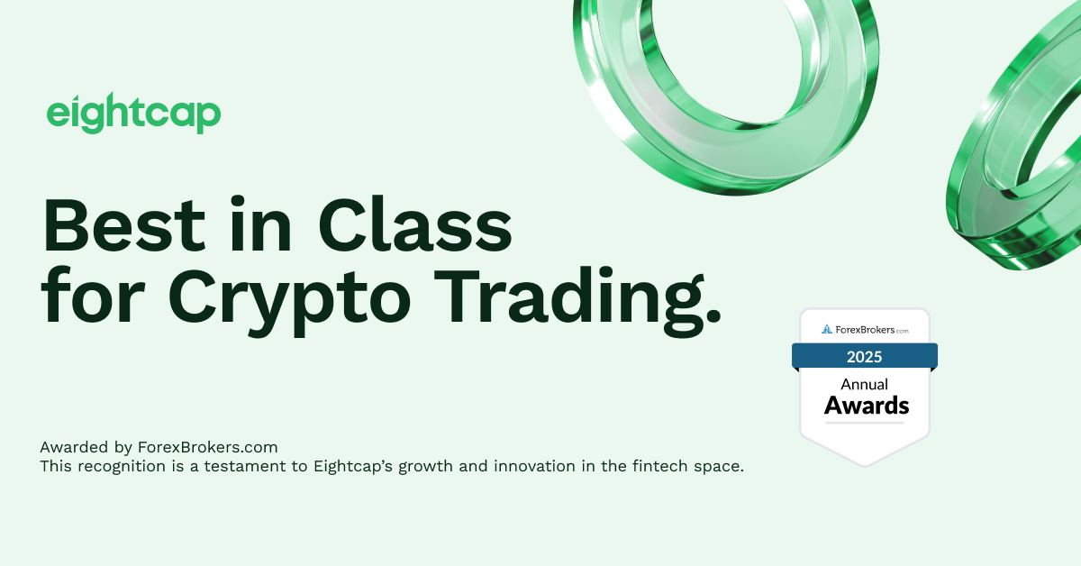 Eightcap wins ‘Best in Class for Crypto Trading’ award from ForexBrokers.com